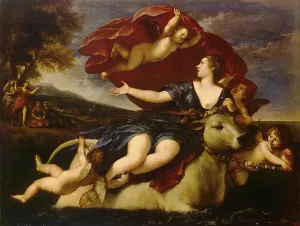 Princess Prints: Rape of Europa, 1642. Creator: Francesco Albani