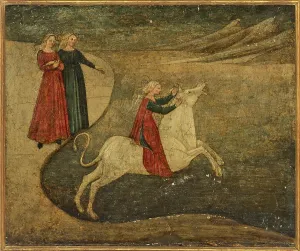 Ovid Prints: The Rape of Europa. Creator: Master of 1441 (active Mid of 15th cen.)