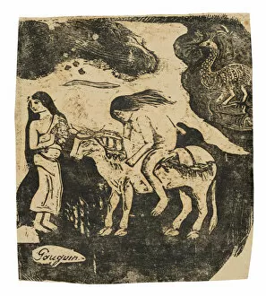 The Rape of Europa, from the Suite of Late Wood-Block Prints, 1898 / 99