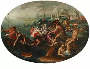 Abduction Collection: The Rape of Helen. Creator: Penni, Luca (1500 / 4-1577)