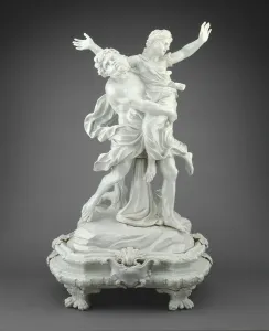 Rape Prints: The Rape of Orithyia by Boreas, Italy, c. 1745. Creators: Doccia Porcelain Factory