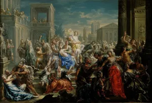 Platzer Prints: The Rape of the Sabine Women, First half of the 18th cent