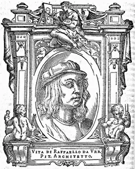 Raphael. From: Giorgio Vasari, The Lives of the Most Excellent Italian Painters, Sculptors, and Architects, 1568. Artist: Anonymous