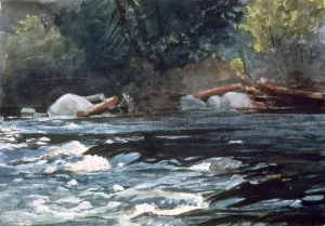 Rapids, Hudson River, 1894. Artist: Winslow Homer