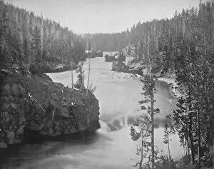 Colonial Portfolio Gallery: The Rapids of the Yellowstone, 19th century