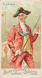 Rapier, from the Arms of All Nations series (N3) for Allen & Ginter Cigarettes Brands