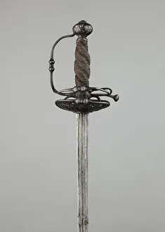 Rapier Prints: Rapier, Europe, northern, c. 1650. Creator: Unknown