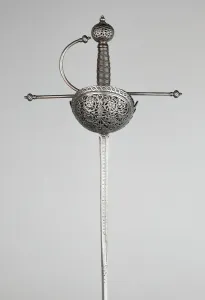 Rapier Prints: Rapier, Italy, 1640 / 60. Creator: Unknown
