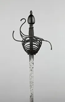 Sword Hilt Collection: Rapier, Italy, c. 1630. Creator: Unknown