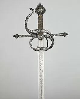Sword Hilt Collection: Rapier, Solingen, 1610 / 30. Creator: Munsten family