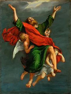Domenichino 1581 1641 Prints: The Rapture of Saint Paul, ca 1606-1608. Creator: Domenichino (1581-1641)