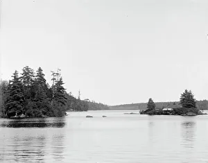 Adirondacks Prints: Raquette Lake, Adirondacks, N.Y. between 1900 and 1910. Creator: Unknown