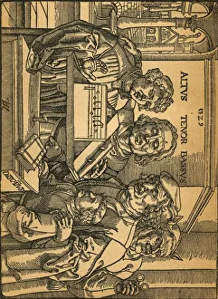 A rare woodcut by Anton Von Worms (Anton Woensam), 1899. Creator: Anton Woensam