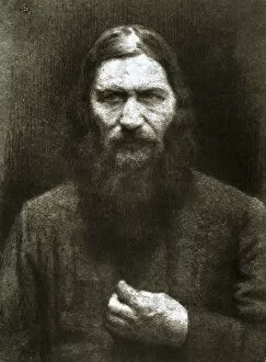 Influence Gallery: Rasputin, Russian mystic, early 20th century