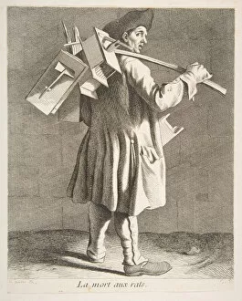 De Caylus Anne Claude Philippe Gallery: The Rat Catcher, 1746. Creator: Caylus, Anne-Claude-Philippe de