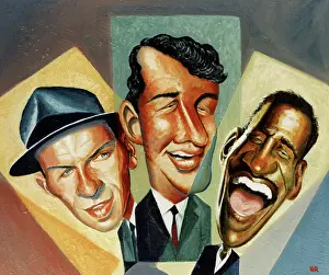 Open Mouth Prints: The Rat Pack-1. Creator: Dan Springer
