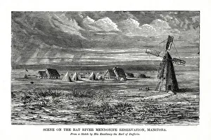 Reservation Prints: The Rat River Mennonite resevation, Manitoba, Canada, late 19th century