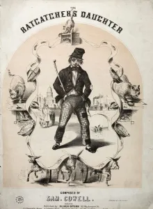 Winslow Homer American Prints: The Ratcatchers Daughter - Sheet Music Cover. Creator: Winslow Homer (American, 1836-1910)