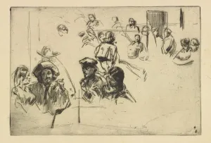 East End Prints: Ratcliffe Highway, 1861. Creator: James Abbott McNeill Whistler