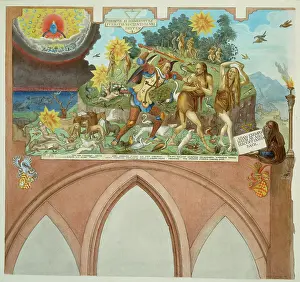 Latin Prints: Ratgeb's Scenes from Genesis in the Carmelite Monastery at Frankfurt am Main