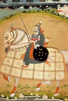 Caste System Prints: Rathor Shri Kinjan Singhji, c1850. Creator: Unknown