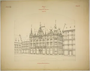 Rathskeller Neubau, Halle (Saale), Saxony-Anhalt, Germany, Perspective (unfinished), c