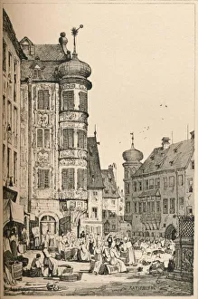 Ratisbon, c1820 (1915). Artist: Samuel Prout Ratisbon, c1820 (1915). Artist: Samuel Prout