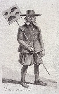 Rats or Mice to kill, 1646, from Cries of London, (c1819?). Artist: John Thomas Smith