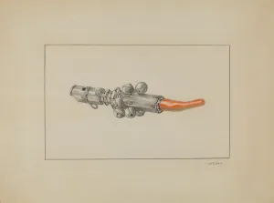 Michael Fenga Prints: Rattle, 1935 / 1942. Creator: Michael Fenga