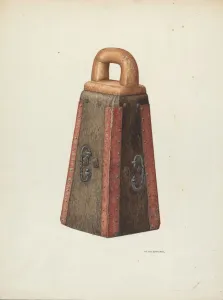 William Kieckhofel Prints: Rattle (Matraca), 1941. Creator: William Kieckhofel