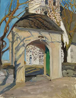 Akseli Gallen Kallela Prints: Rauma Church, 1905. Creator: Akseli Gallen-Kallela