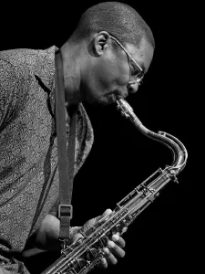 Cheltenham Prints: Ravi Coltrane, 2008. Artist: Alan John Ainsworth