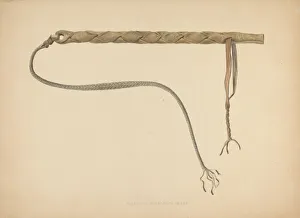 Alexander Anderson Prints: Rawhide Herders Whip, 1940. Creator: Alexander Anderson