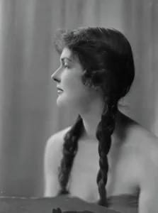 Watchfulness Prints: Ray, Adele, Miss, portrait photograph, 1916 Feb. 1. Creator: Arnold Genthe
