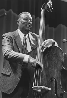 Fingerboard Prints: Ray Brown, North Sea Jazz Festival, 1993. Creator: Brian Foskett