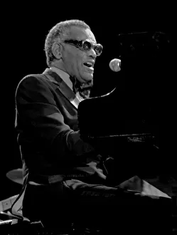 Ray Charles, Knebworth, 1982. Artist: Brian O Connor