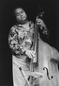 Plucking Prints: Ray Drummond, Jazz Inn Party, Nordwijk, the Netherlands, 1989. Creator: Brian Foskett