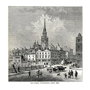 Clerkenwell Prints: Ray Street, 1820