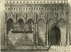 Rahere Gallery: Rayers Tomb, (c1872). Creator: Unknown