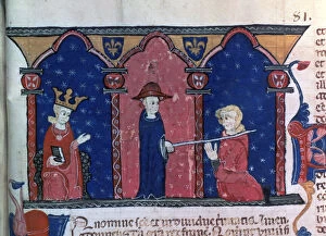 Raymond VII receives absolution, (c1296)