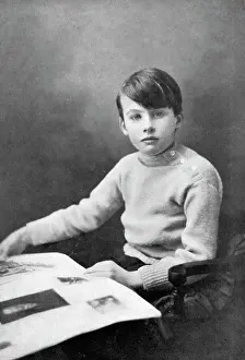 Raymond Prints: Raymond Wilfrid Sholto Douglas aged 9, 1911. Creator: Unknown