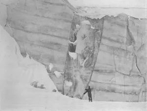 Crevasse Prints: Re-Cemented Crevasse, c1911, (1913). Artist: G Murray Levick