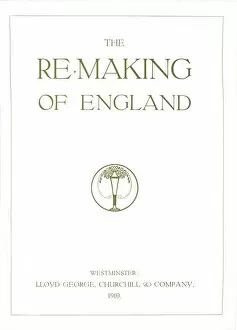 Pamphlet Gallery: The Re-Making of England, 1910