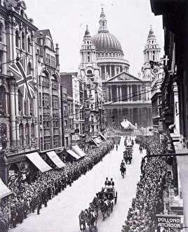 House Of Windsor Collection: Re-opening of St Pauls Cathedral, London, 1930