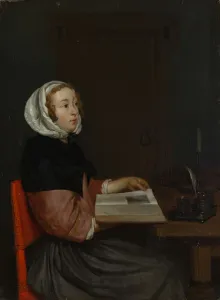Writing Set Prints: The Reader. Creator: Eglon Hendrik van der Neer