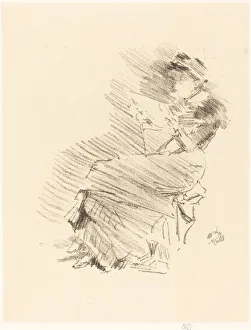 And Xa9 Prints: Reading, 1879 / 1887. Creator: James Abbott McNeill Whistler