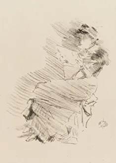 Reading, 1879 and 1887. Creator: James Abbott McNeill Whistler