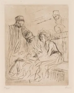 Reading of the Barristers Brief. Creator: Jean Louis Forain (French, 1852-1931)