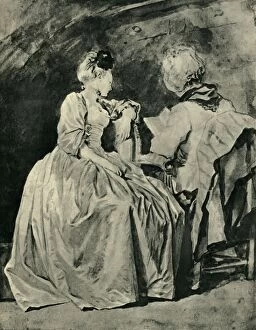Marguerite Gallery: Reading, c1778, (1943). Creator: Jean-Honore Fragonard