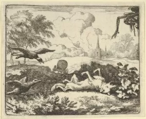 Murdered Gallery: The Reading of a Criminal Action Againt Renard, 1650-75. Creator: Allart van Everdingen